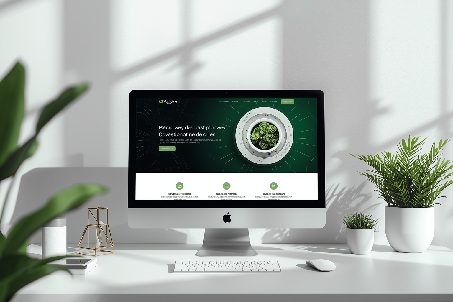 Créer un site WordPress professionnel qui convertit — Illustration Tylias :Écran d’ordinateur montrant le tableau de bo…